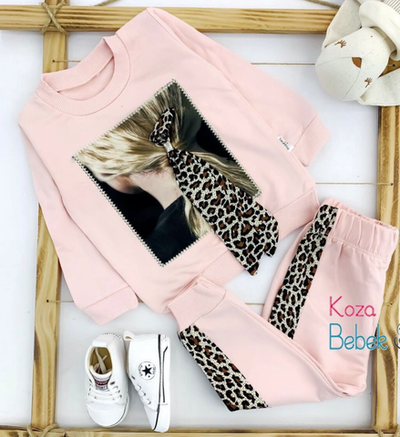 Костюм 2в1: світшот, штани "Леді", двунитка ТМ "Babydoss"