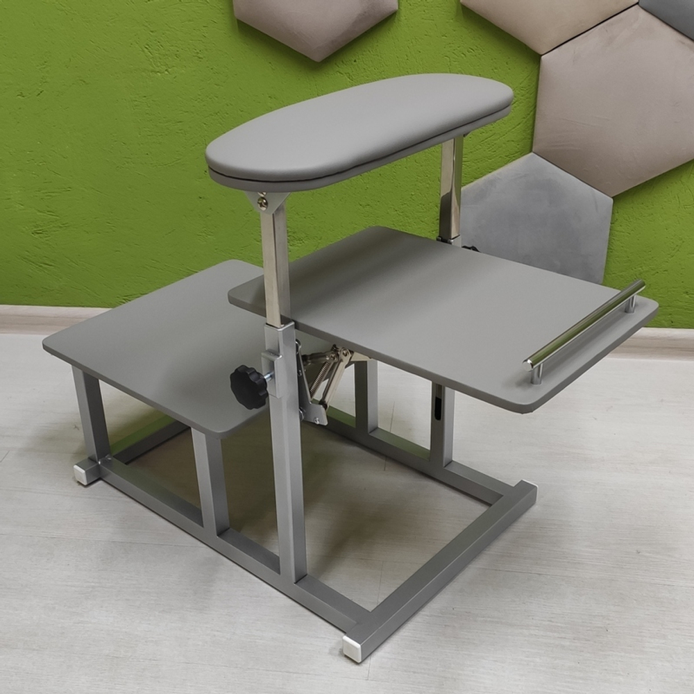 Подставка для педикюра Tertio Hard 2 в 1 Silver