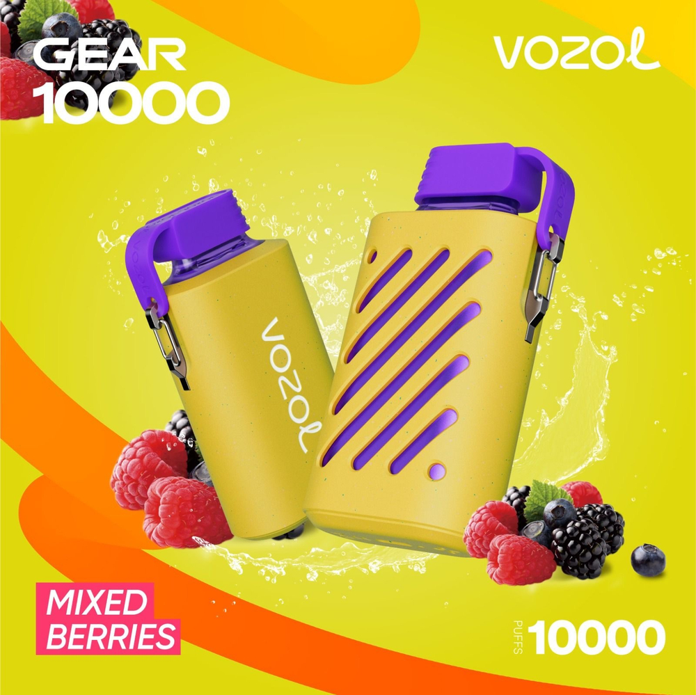 VOZOL GEAR 10000 Mixed Berries  5% nic