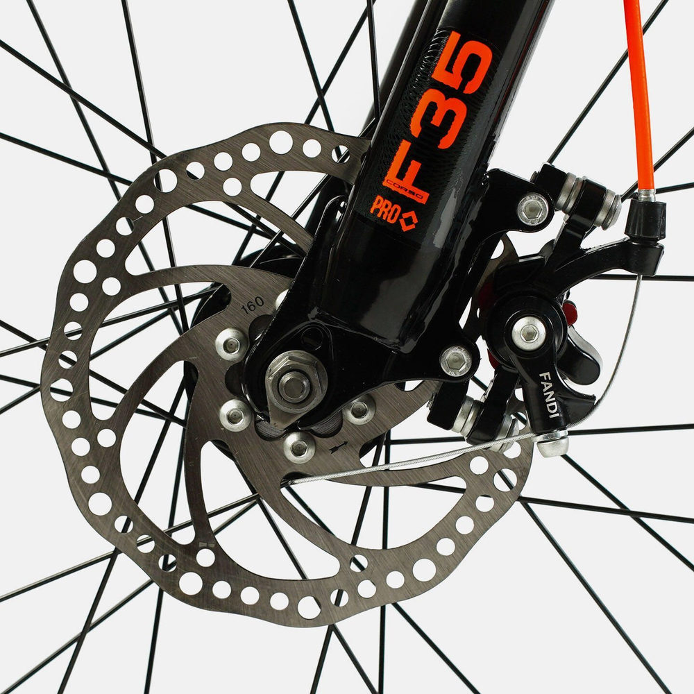 Детский спортивный велосипед 20 дюймов Corso F35 магниевый, оборудование Shimano