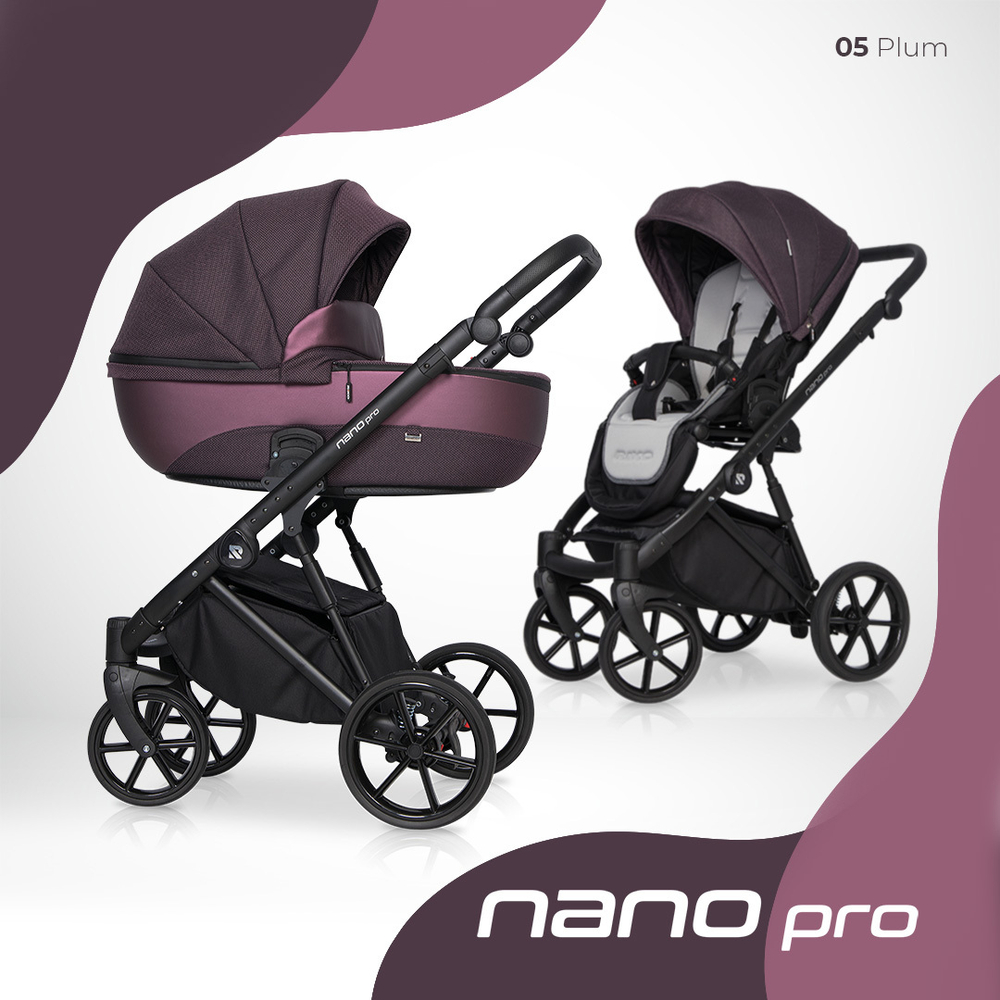Универсальная коляска 2 в 1 Riko Nano Pro