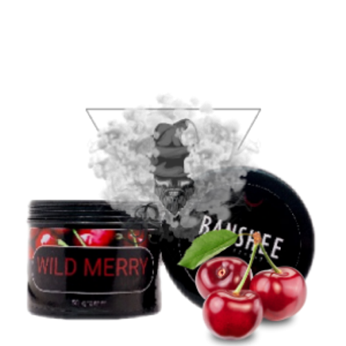 Бестабачная смесь Banshee Wild Merry (Банши Дикая Черешня) 50г
