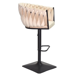 Стільчик для визажу Lolita Velor Black