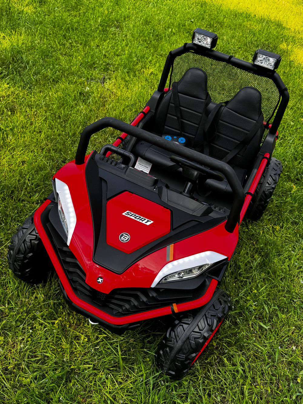 Детский двухместный электромобиль джип багги 4WD "WeKids Cars"
