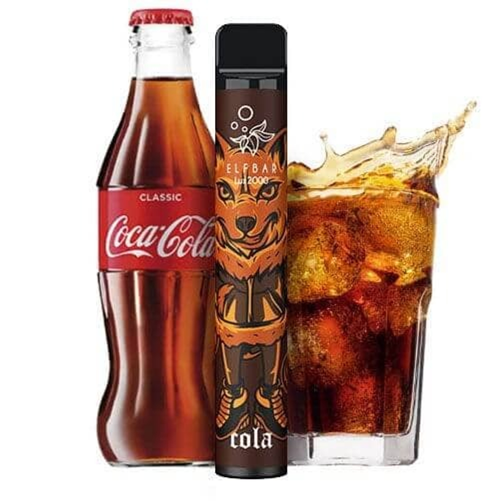 Elf Bar 2000 - Cola (5% nic, Lux)