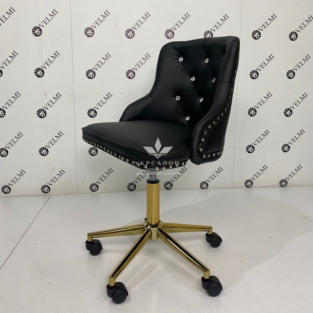 Стільчик майстра Ice Diamant gold black