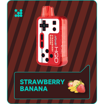 HQD 5000 MVAR Strawberry Banana 5% nic