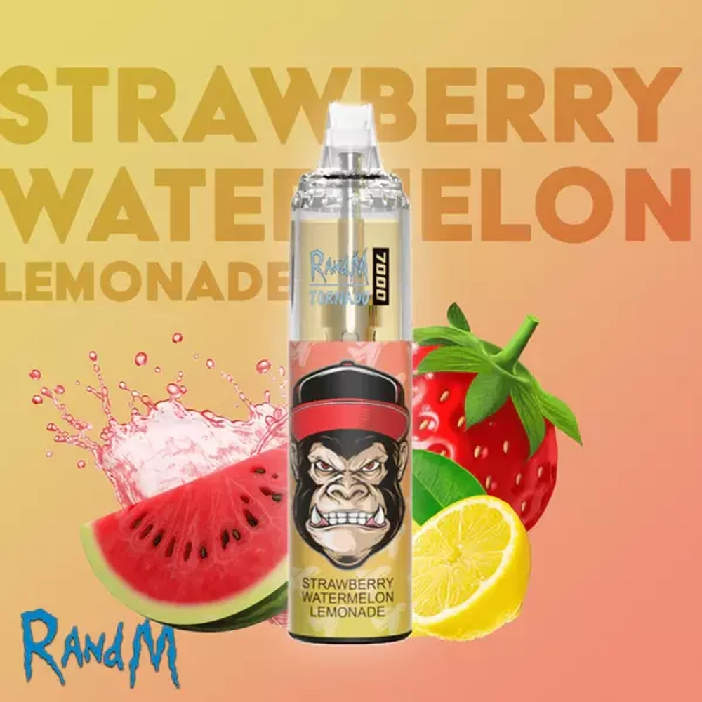 RandM Tornado 7000 Strawberry Watermelon Lemonade 5% nic