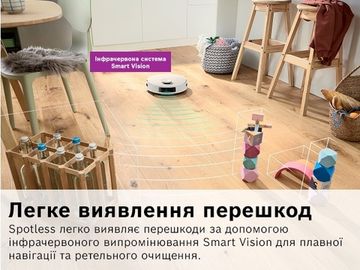 Робот-пилосос Bosch Spotless+ BCRD1W
