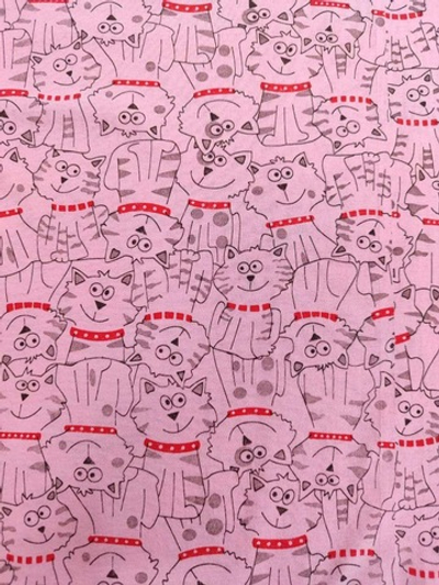 Сорочка для вагітних і годуючих мам "Котики", бавовна "Trico"