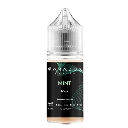Солевая Жидкость Paradox Mint 30мl (Парадокс Мята) 30mg | 50mg
