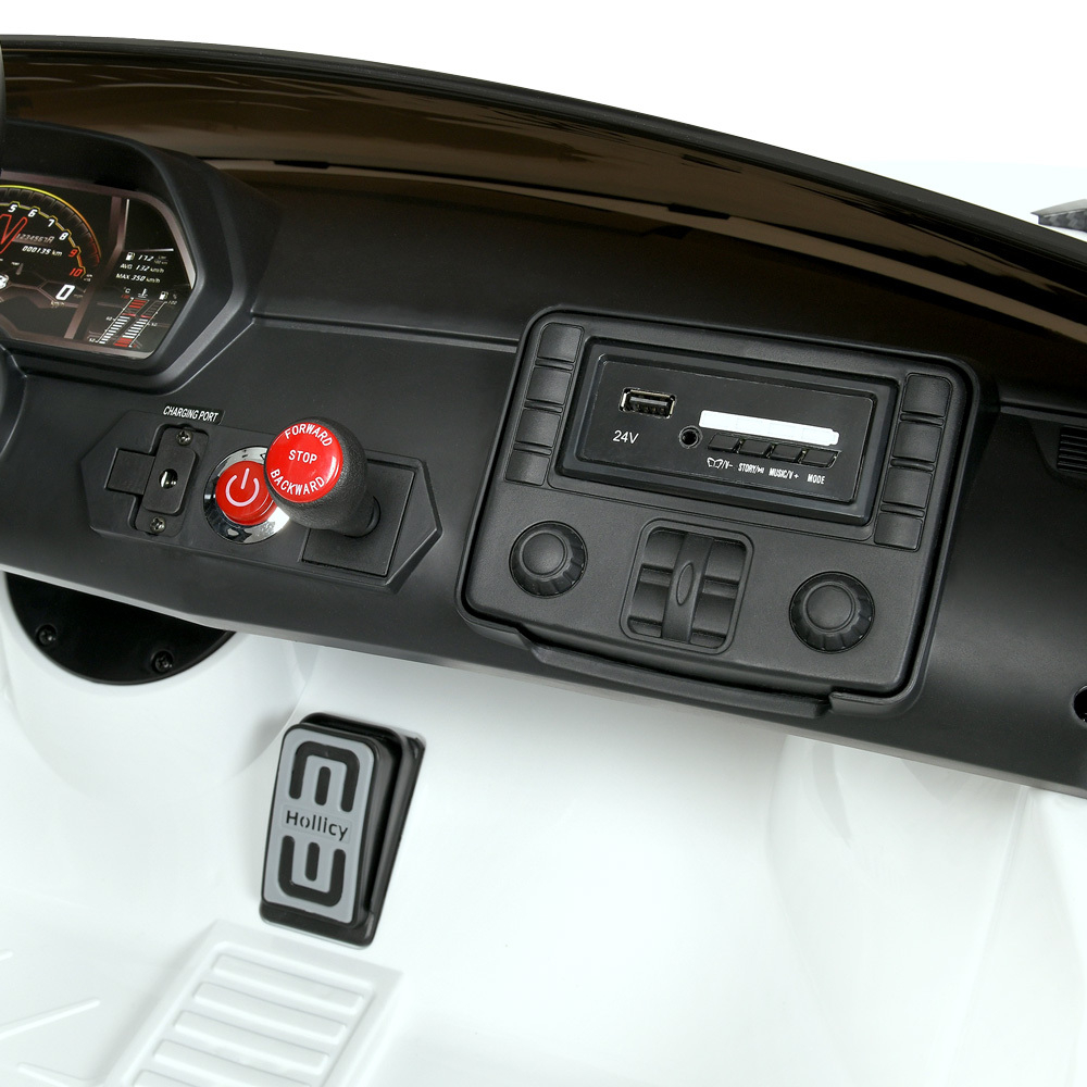 Детский двухместный электромобиль спорткар Lamborghini (Ламборгини) M 4788EBLR (24V)