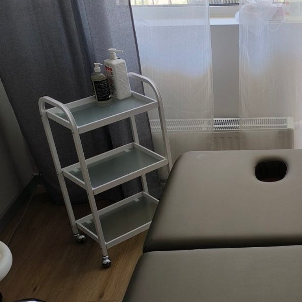 Косметологическая тележка R-20 white