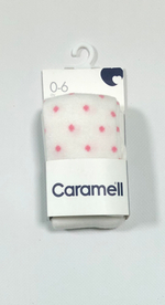 Колготки "Горошки", котон ТМ "Caramell"