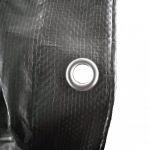 Тент 4х6 от дождя и снега, затеняющий 150г./м2 (серый) тарпаулиновый. Усиленные края.