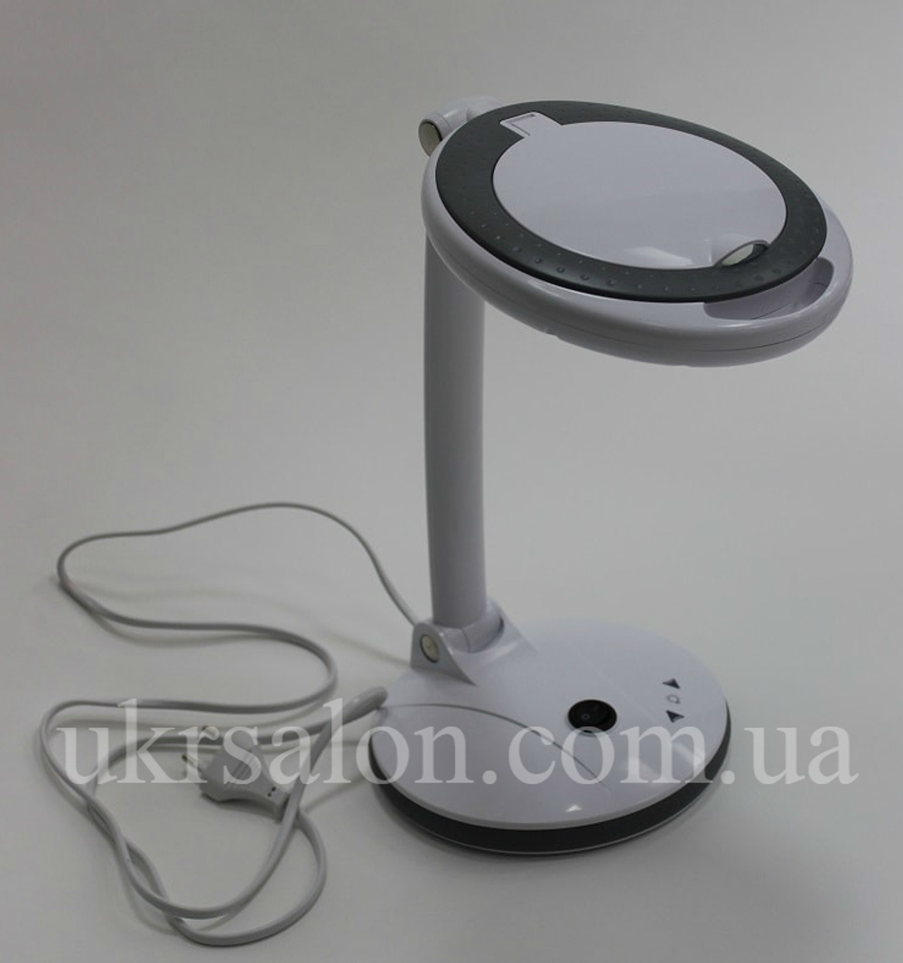 Лампа-лупа 2028F LED 3 + 12D з регулюванням яскравості