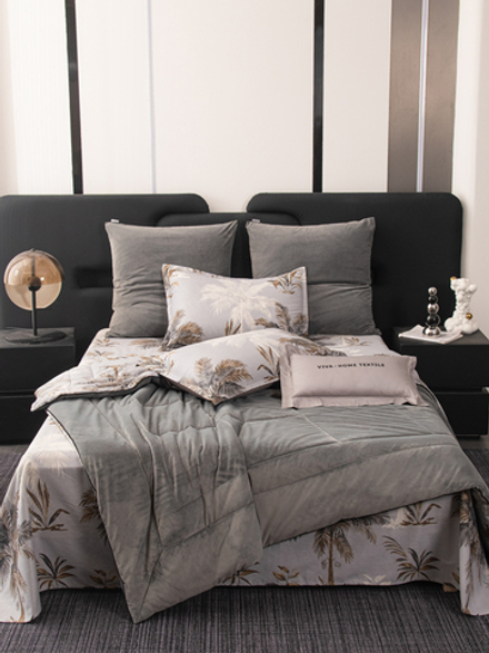 Комплект постельного белья Сатин Velouria Luxe с Одеялом VL009