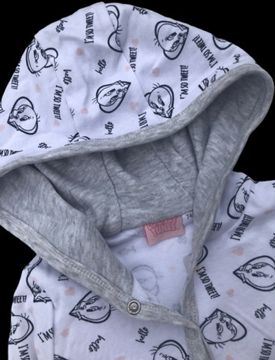 Кофта із капюшоном, бавовна ТМ "Lupilu" (74-80 см)