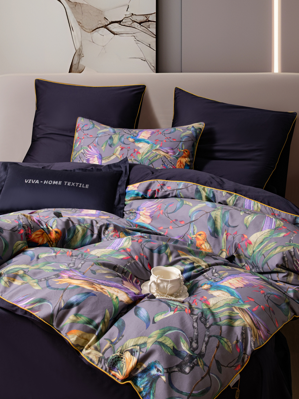 Комплект постельного белья Сатин Премиум CPA032