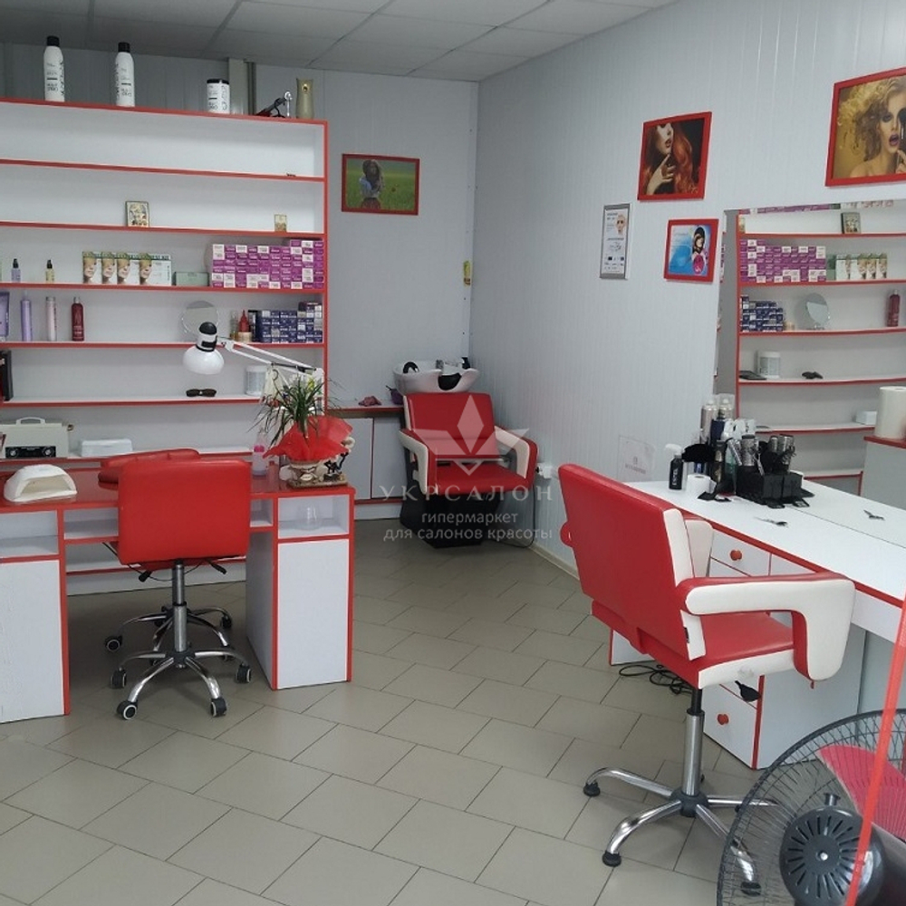 Комплект парикмахерской мебели Flamingo