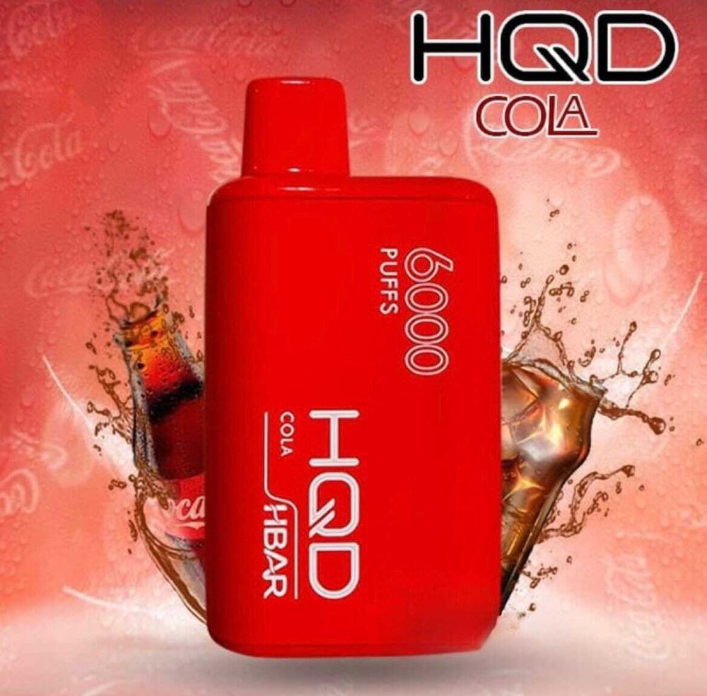 HQD HBAR 6000 Cola 5% nic