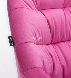 Стільчик майстра Relax velor gold