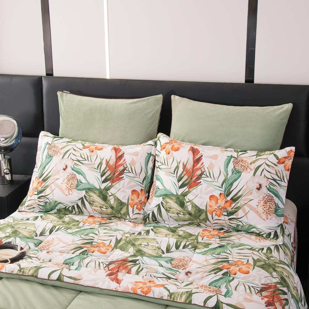 Комплект постельного белья Сатин Velouria Luxe с Одеялом VL017