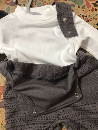 Напівкомбінезон з регланом "Be Cool", двунитка ТМ "Bebetto"