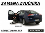 Komplet Zvučnika za Renault Laguna Mk3