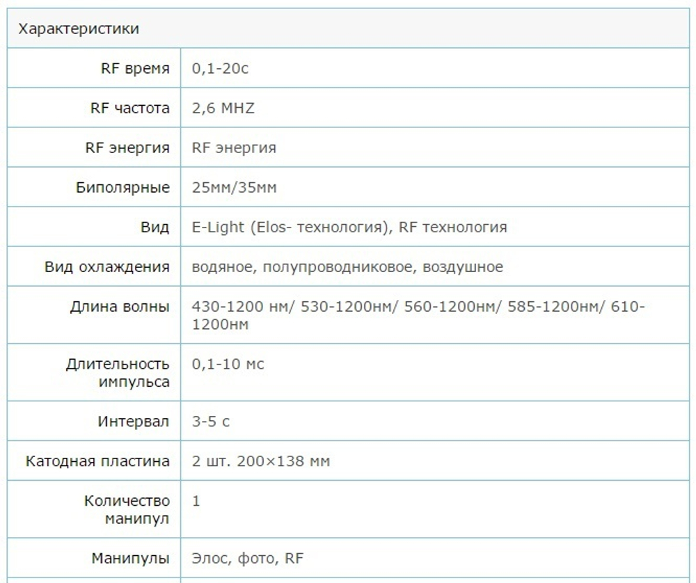 Элос аппарат ESTI-M 40E +