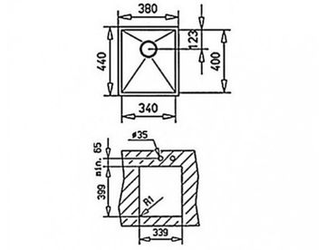 Кухонна мийка TEKA BE LINEA 34.40 R15 10125125