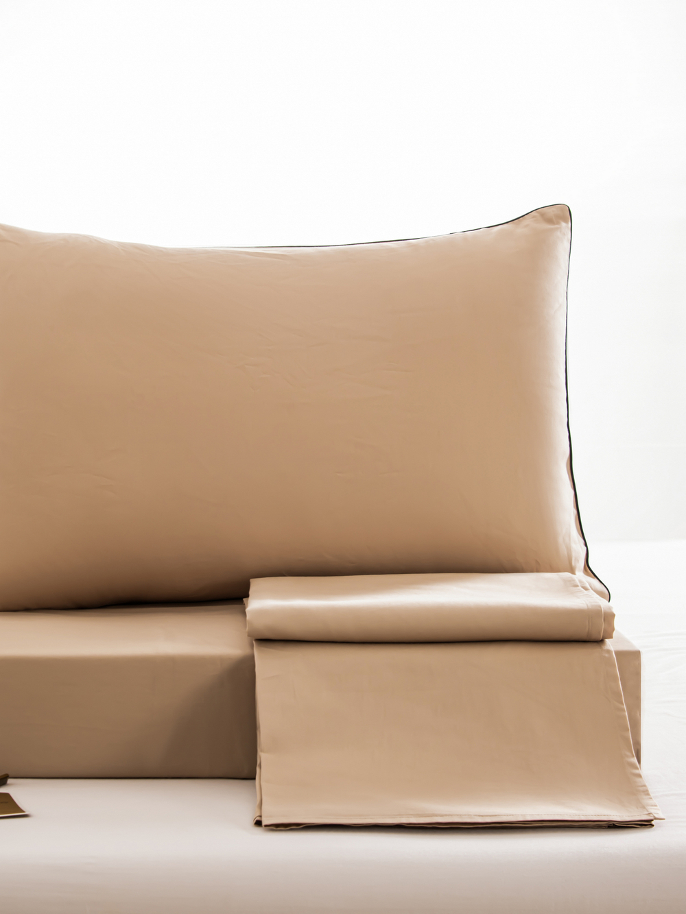 Комплект постельного белья Однотонный Сатин Элитный OCE005