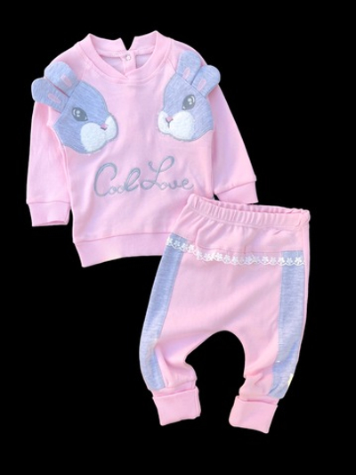 Костюм 2в1: лонгслів, штани "Cool Love", бавовна ТМ "Elci"