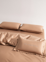 Комплект постельного белья Однотонный Сатин Элитный OCE015