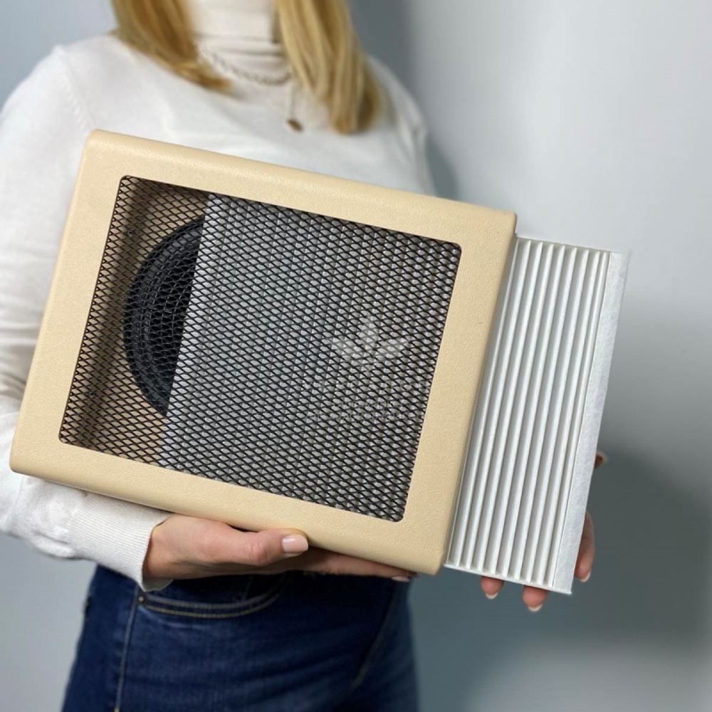 Настольная вытяжка с фильтром Air Max NF 9 Tornado plus бежевая