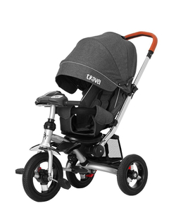 Дитячий триколісний велосипед TILLY TRAVEL T-387/1 з колясочною ручкою