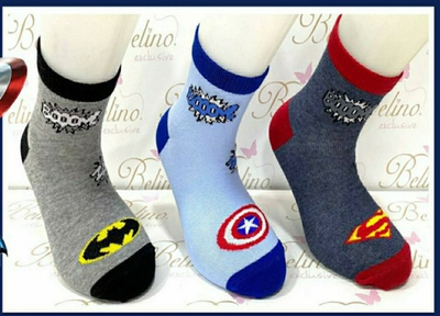 Шкарпетки "Super Hero", бавовна ТМ "Belino"