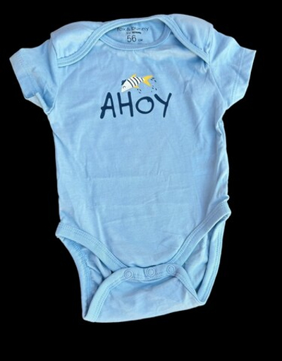 Боді-футболка "Ahoy", бавовна "SinSay" (56 см)