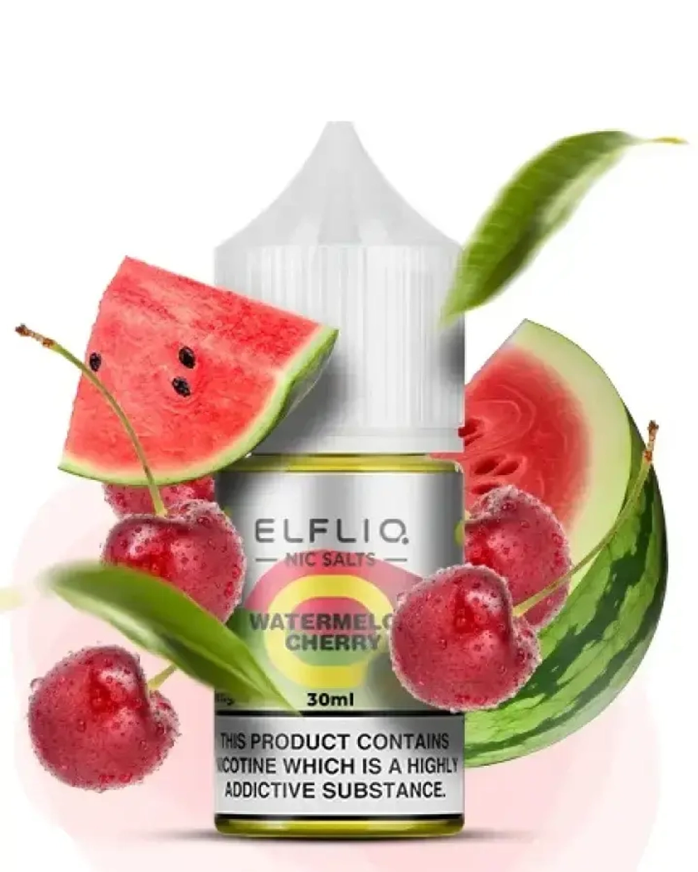 Жидкость ELFLIQ Watermelon Cherry (Эльфлик Арбуз Вишня) 30 мл/5%