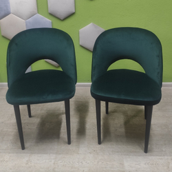 Стульчик для клиента Martin на ножках с поворотным механизмом