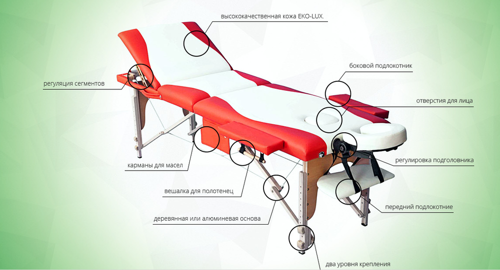 Масажний стіл DSA