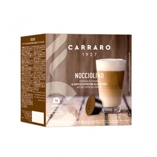 Кава в капсулах Dolce Gusto Carraro NOCCIOLINO