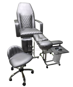 Педикюрное кресло с подставкой и вытяжкой Tertio, клином и стульчиком