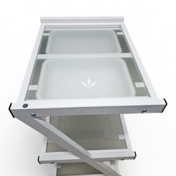 Косметологическая тележка R-72 white