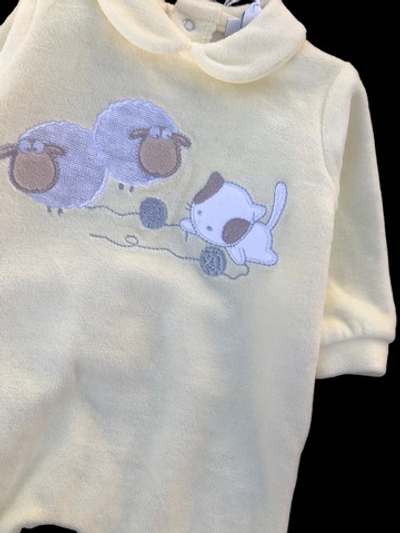 Чоловічок "Звірята", велюр ТМ "OVS" (50-56 см)