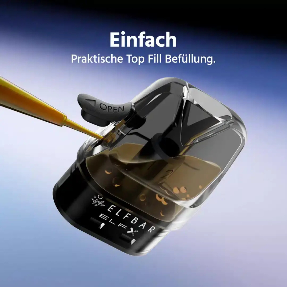 ELFBAR ELFX 2ML Dual Mesh Refillable Pod×3 0.6