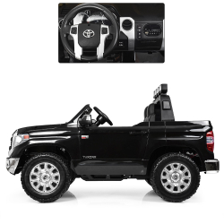 Детский двухместный электромобиль внедорожник Toyota Tundra 400W JJ2255EBLR