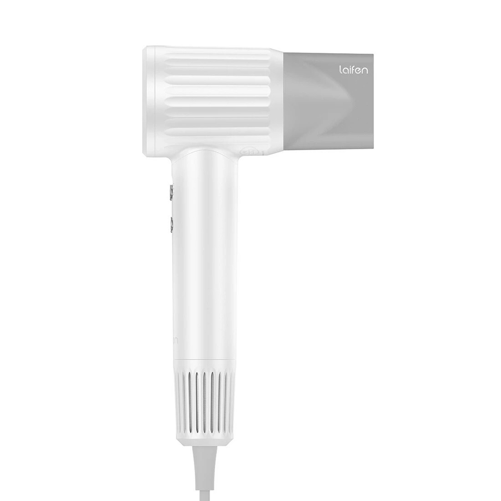 Фен Laifen Retro профессиональный с ионизацией, 2 насадки, белый
