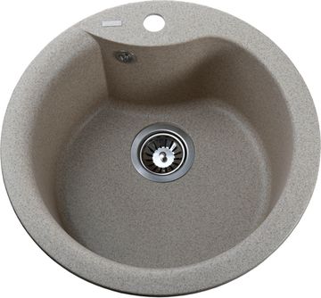 Кухонна мийка GLOBUS LUX Orta 485 мигдаль (000021052)