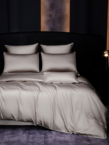 Комплект постельного белья Однотонный Сатин Премиум OCP006